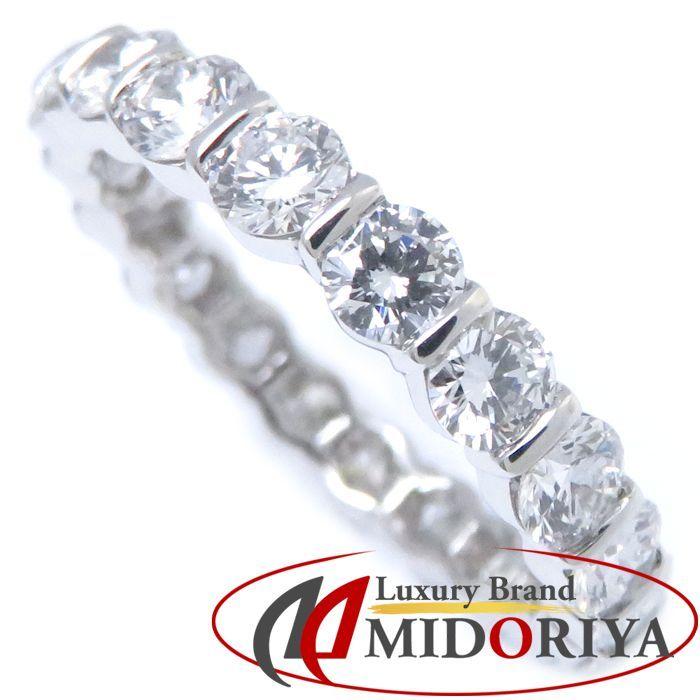 ハリーウィンストン Harry Winston ラウンド バーセット リング フルエタニティ ダイヤモンドリング Pt950 9 5号 プラチナ 指輪 中古 Bj 株式会社midoriya 通販 Yahoo ショッピング