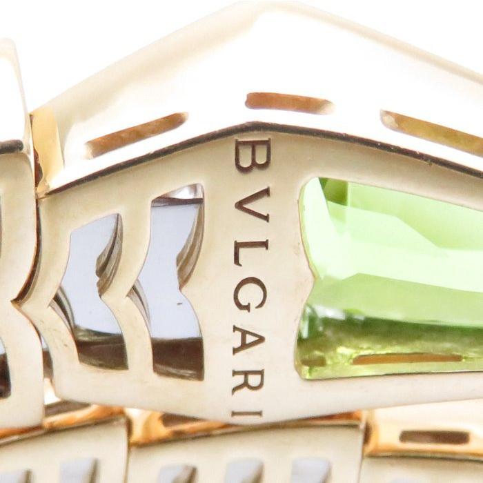 BVLGARI（ブルガリ） セルペンティ ヴァイパー バングル ペリドット