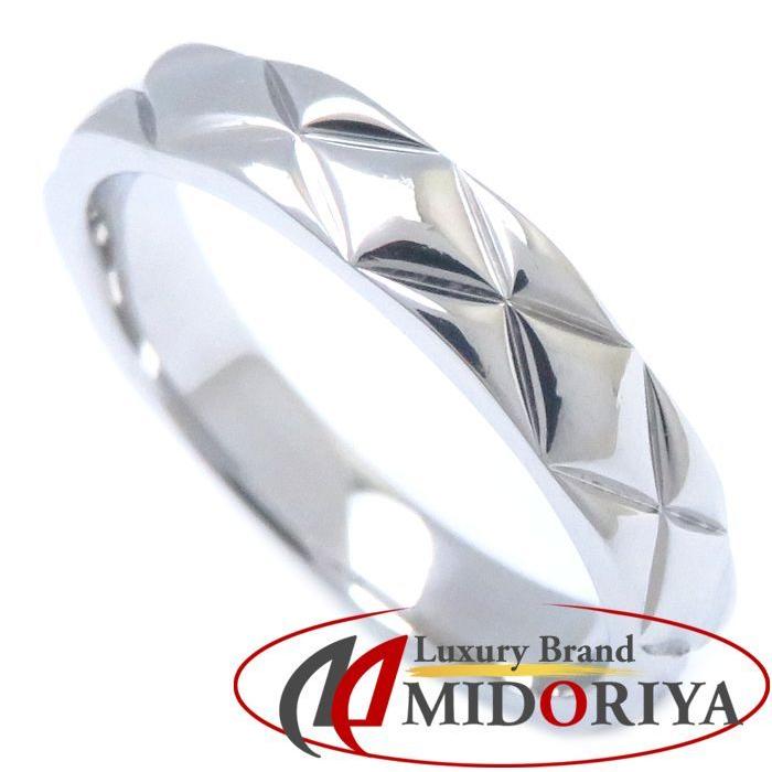 CHANEL シャネル マトラッセ リング Pt950 #50 10号 プラチナ 