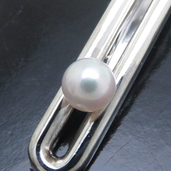 田崎真珠ホワイトパール ネクタイピンセット 田崎真珠ホワイトパール ネクタイピンセット