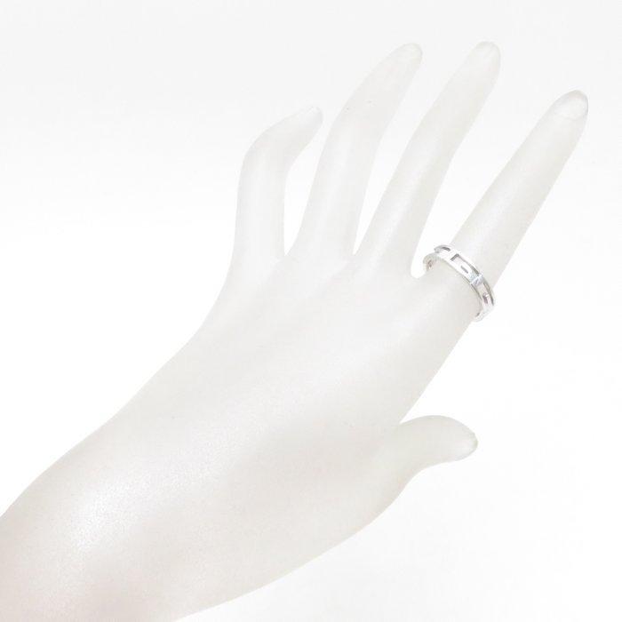 GUCCI グッチ マルチプル リング K18WG #14 13.5号 ホワイトゴールド  