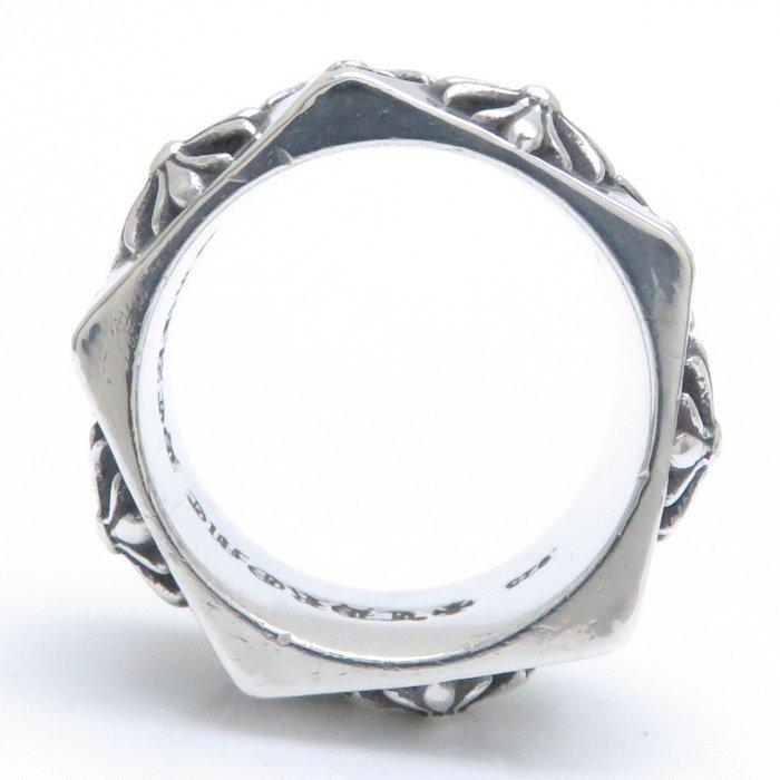 CHROME HEARTS クロムハーツ ペンタゴン リング CH プラス SV925 CHROME HEARTS クロムハーツ ペンタゴン リング CH プラス SV925
