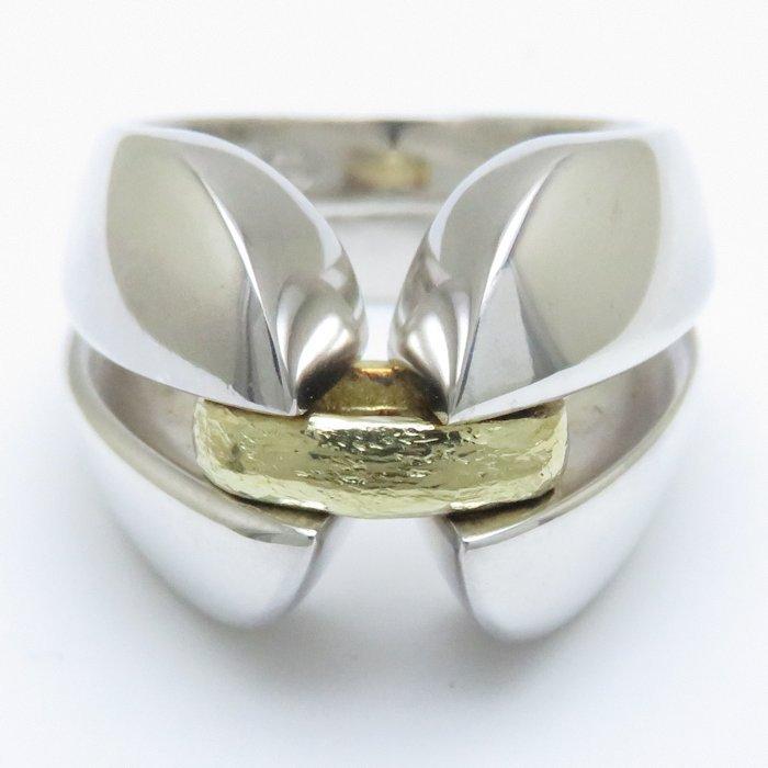 ジョージジェンセン GEORG JENSEN リング 311 10号 SV925 ゴールド シルバー 指輪/096032【中古】【BJ】｜phasemidoriya78｜03