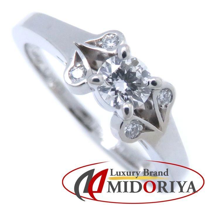 Cartier カルティエ バレリーナ ダイヤモンド リング ダイヤモンド0.20ct E/VVS1/3Excellent Pt950 #50 9.5号 N4230300 指輪/096125【中古】【BJ】(54150円)