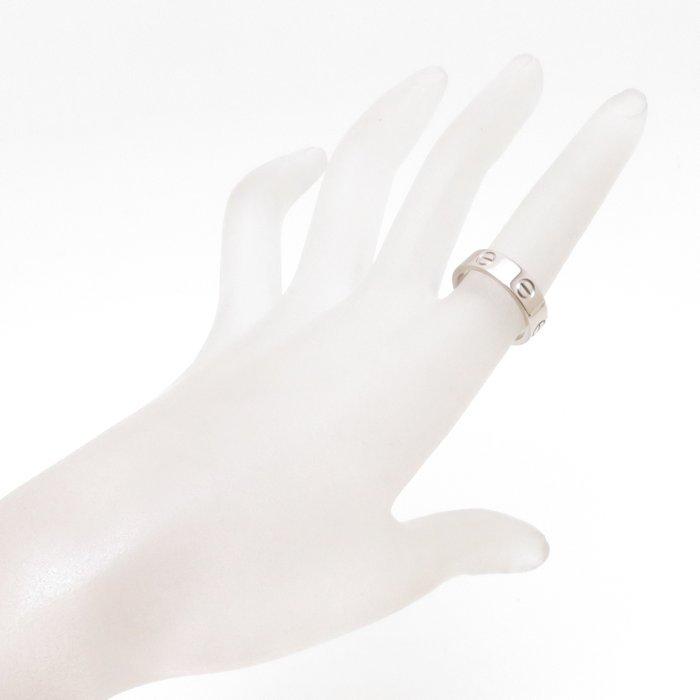 Cartier（カルティエ） ラブリング LOVE K18WG #53 12号 ホワイト