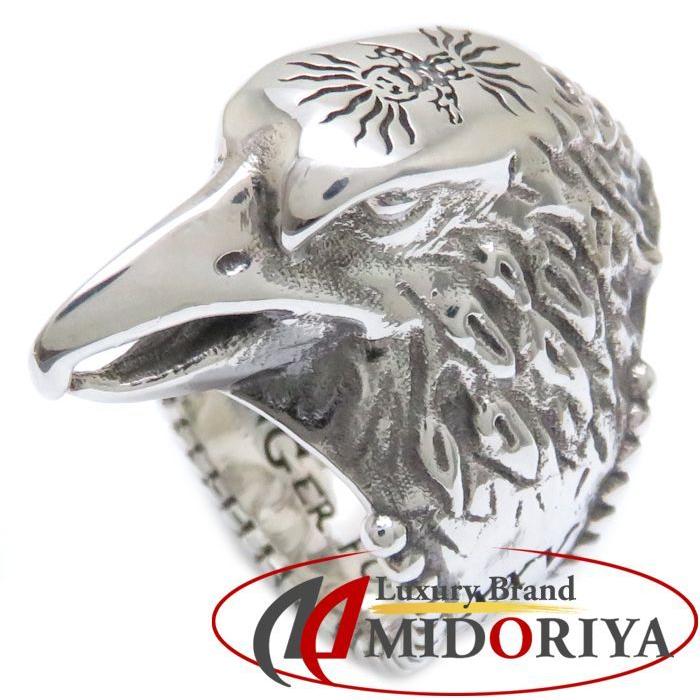 GUCCI グッチ リング ANGER FOREST イーグルヘッド SV925 シルバー #15