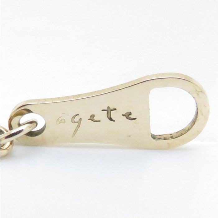 agete（アガット） チェーンネックレス K10YG 40cm 0.9グラム イエロー