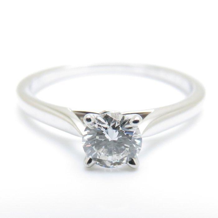 【新品同様 / 希少】 Cartier カルティエ 1895 ソリテール ダイヤモンド リング 一粒ダイヤモンド0.31ct F/VVS1 Pt950 #50 9.5号 N4137000 プラチナ 指輪/096707【中古】【BJ】 【EIM1174585909】(42237円)