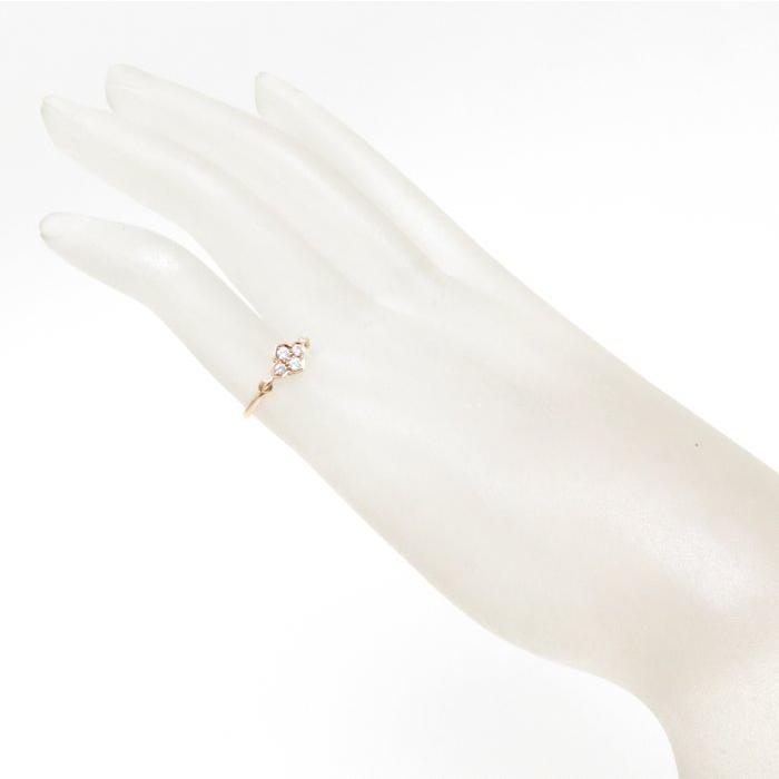 Cartier（カルティエ） ヒンドゥ リング 4Pダイヤモンド K18PG