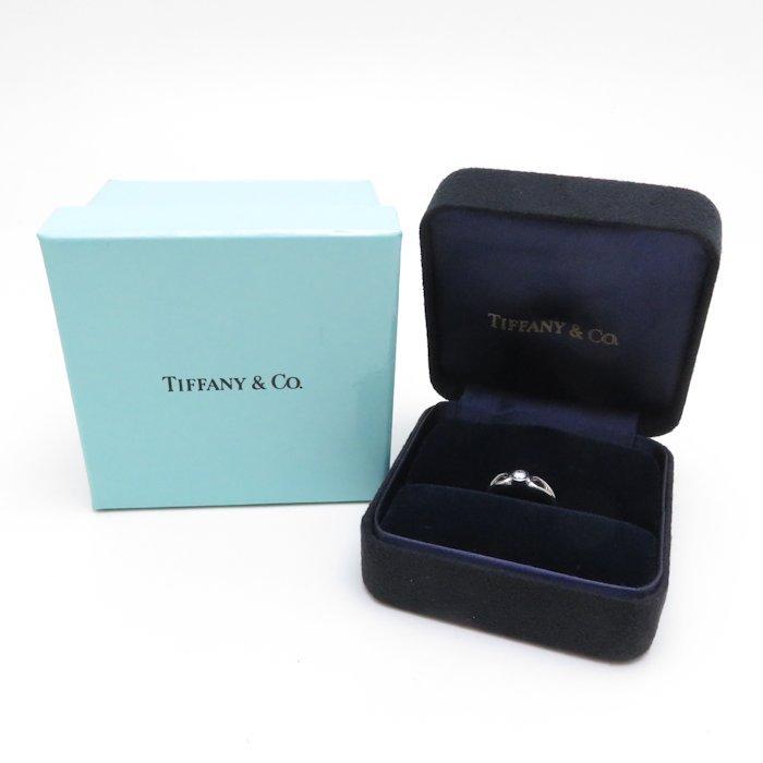 TIFFANY&Co. ティファニー ダイヤモンドリング ダブルオープン