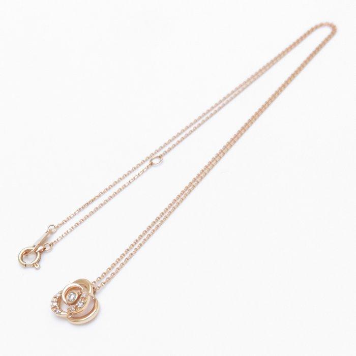 【Vendome Aoyama】K18 ダイヤモンドネックレス⟡.· VENDOME AOYAMA ネックレス K18ゴールド ダイヤモンドリュール