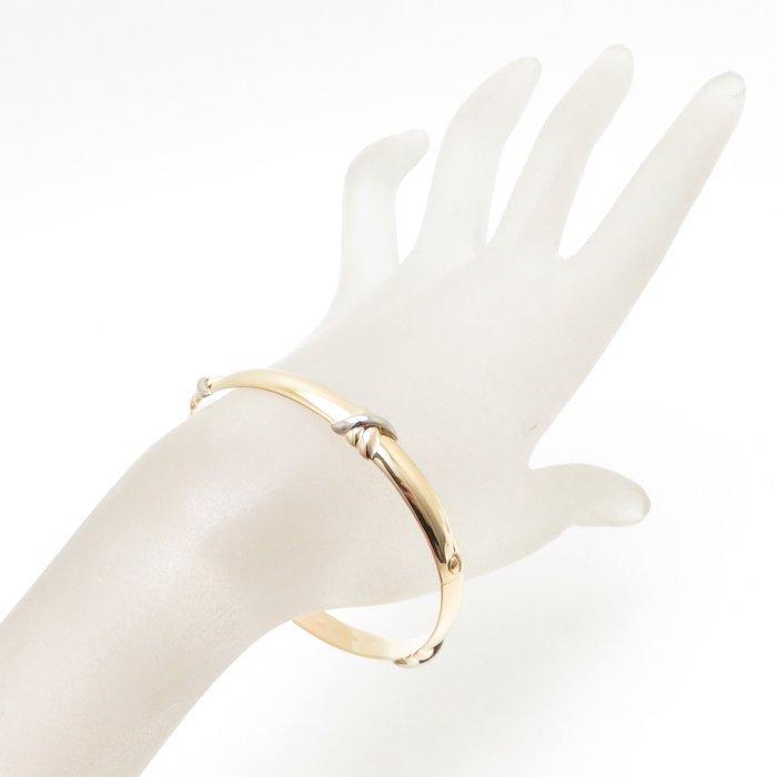 CARTIER カルティエ トリニティ バングル K18スリーカラーゴールド #18 CARTIER カルティエ トリニティ バングル K18スリーカラーゴールド #18