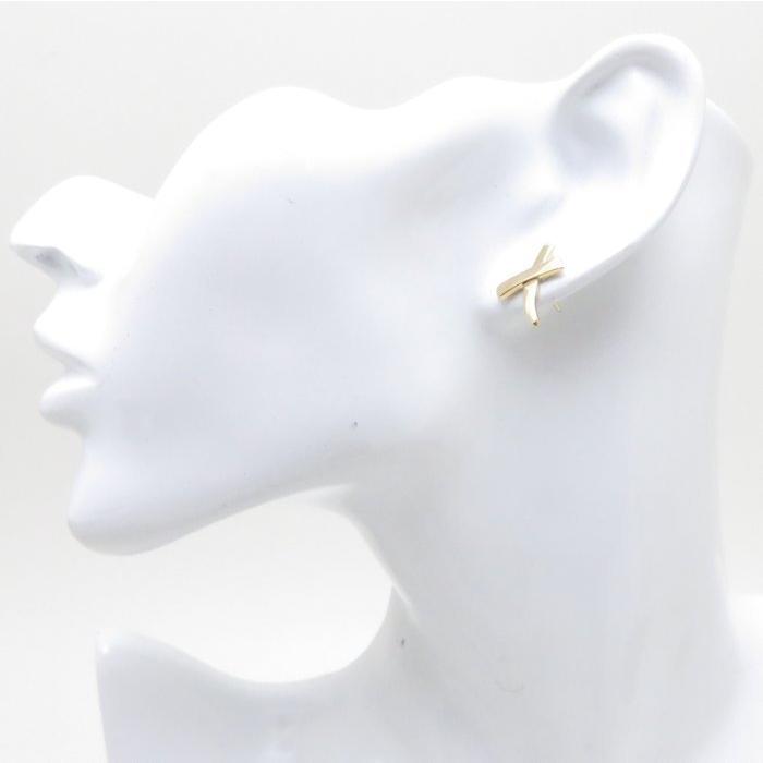 TIFFANY&Co.（ティファニー） キス ピアス K18YG イエローゴールド
