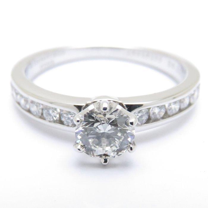 Tiffany & Co. ソリティアリング ティファニー TIFFANY & CO. / ソリティア リング【中古】 0.44