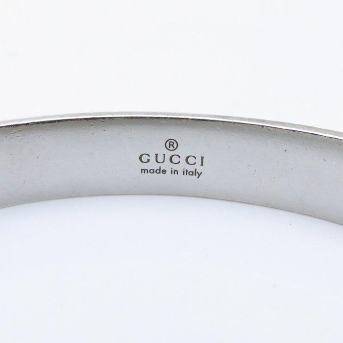 GUCCI グッチ バングル キャットヘッド タイガー アラベスクモチーフ SV925 #16 シルバー/096968【中古】【BJ】｜phasemidoriya78｜06