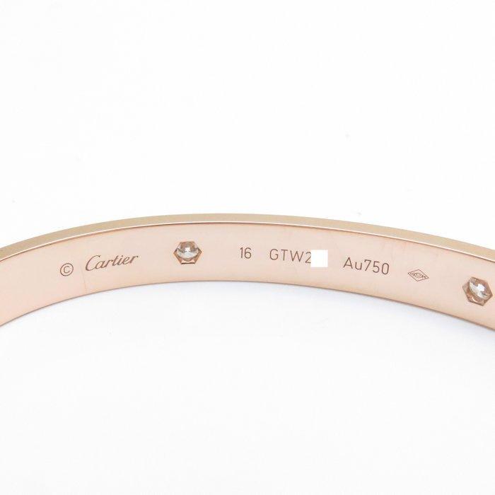 Cartier（カルティエ） ラブブレス 4P ハーフダイヤモンド #16