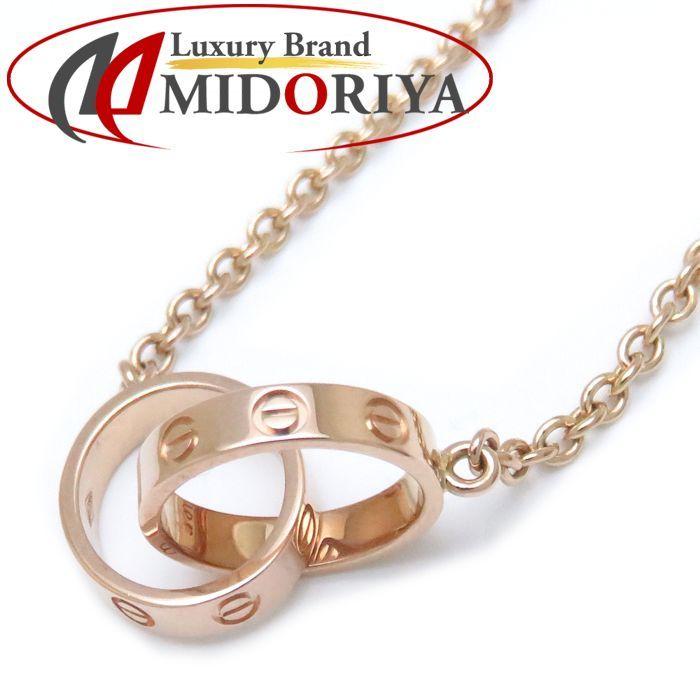 Cartier カルティエ ベビーラブ ネックレス K18PG ピンクゴールド  