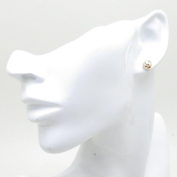 Cartier（カルティエ） トリニティ ピアス ダイヤモンド K18スリー