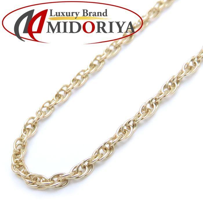 UNOAERRE ウノアエレ チェーンネックレス K18YG 41.5cm 4.2グラム  