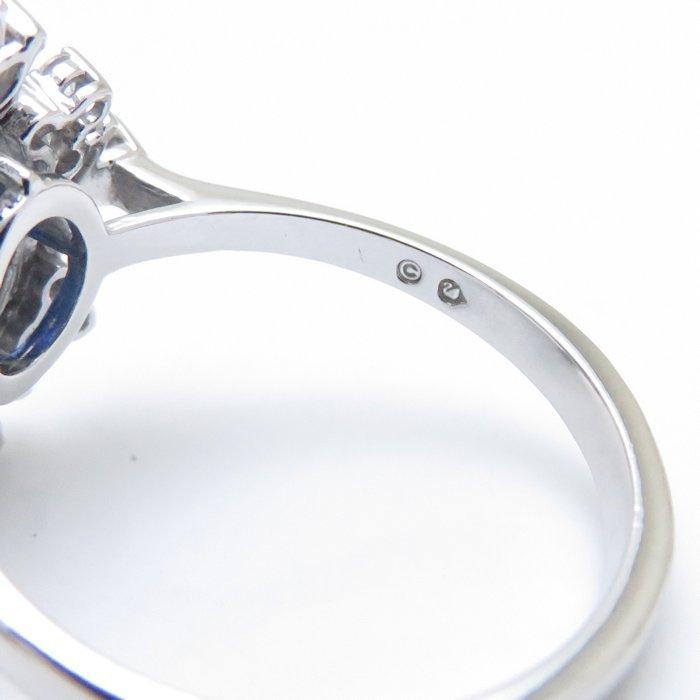 SWAROVSKI（スワロフスキー） リング クリスタル ブルーxクリア#55