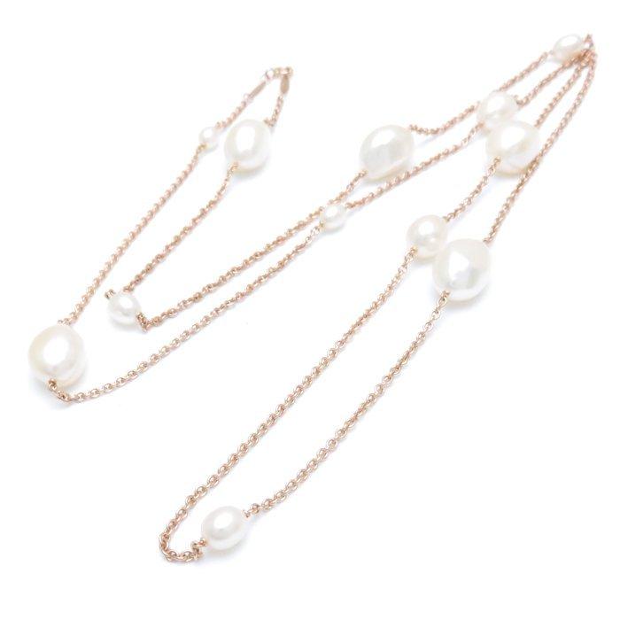 TIFFANY&Co.（ティファニー） パールバイザヤード ネックレス エルサ 