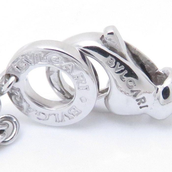 BVLGARI（ブルガリ） インゴット ネックレス 1Pダイヤモンド K18WG