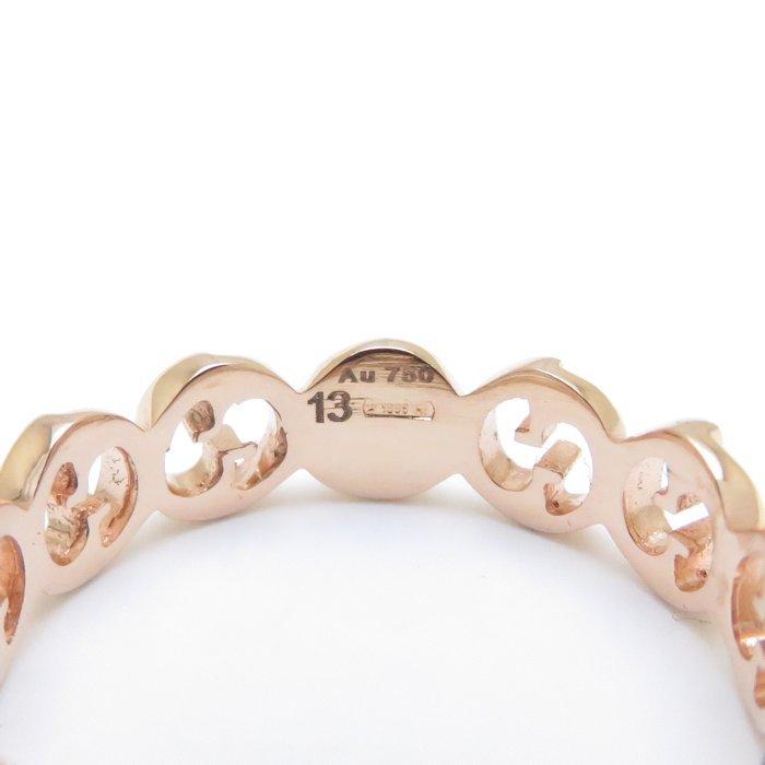 GUCCI（グッチ） GUCCI GG リング K18PG #13 12.5号 ピンクゴールド