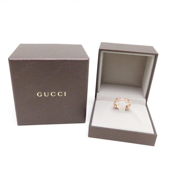 GUCCI（グッチ） GUCCI GG リング K18PG #13 12.5号 ピンクゴールド