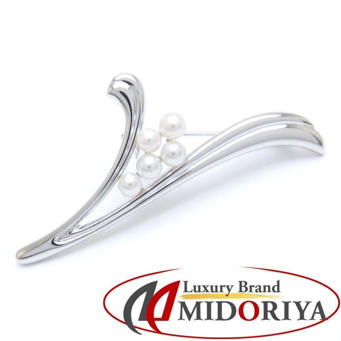 美品♡MIKIMOTO♡ミキモト♡ベビーパール♡ブローチ♡シルバー MIKIMOTO（ミキモト） ブローチ ベビーパール5ヶ SV シルバー シルバー