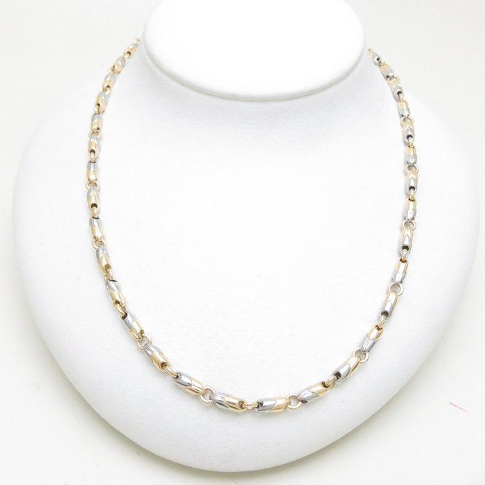 BVLGARI（ブルガリ） パッソドッピオ ネックレス K18YGxSS コンビ