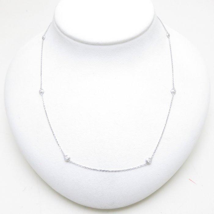 Cartier カルティエ ディアマンレジェ ネックレス WG ダイヤモンド Cartier（カルティエ） ディアマンレジェ ネックレス 6Pダイヤモンド