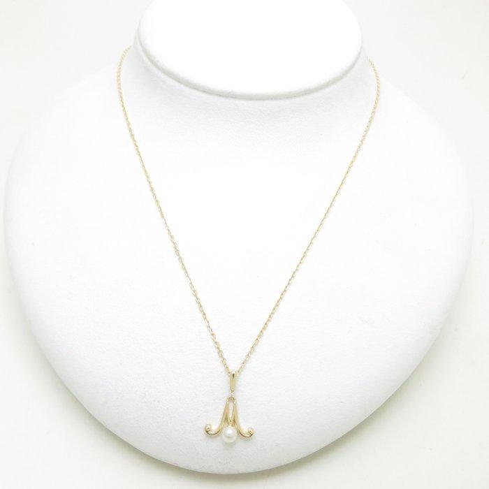 ミキモトイニシャルペンダントM