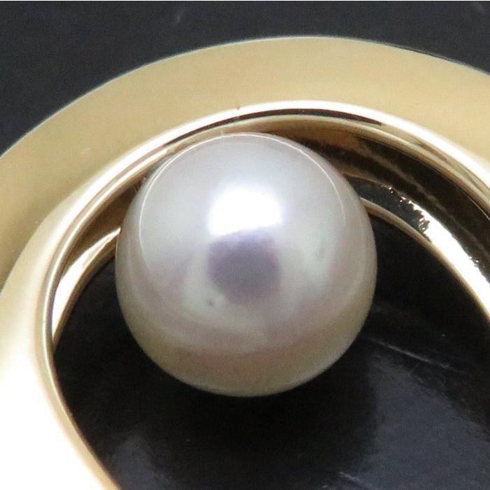 MIKIMOTO（ミキモト） ホースシュー ネックレス K18YG パール6.5ミリ