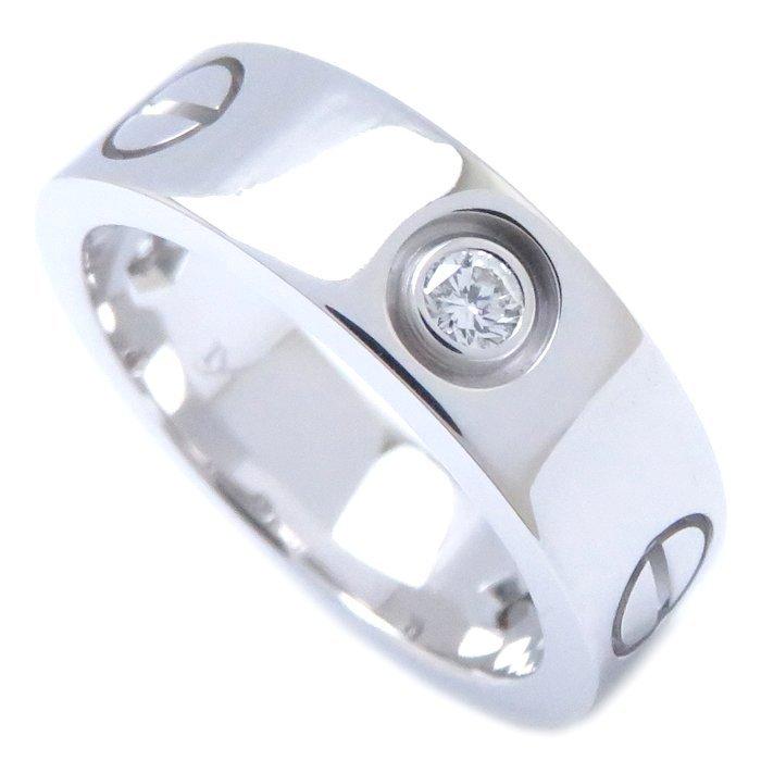 カルティエLOVE リング、ダイヤモンド3個 10号