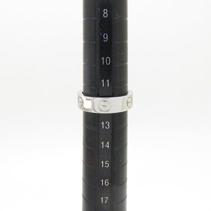 Cartier カルティエ ラブリング 1Pダイヤモンド Pt950 #52 11.5