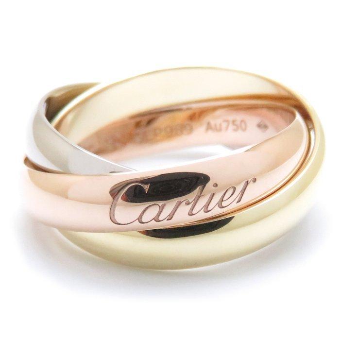 Cartier（カルティエ） トリニティ リング K18スリーカラーゴールド