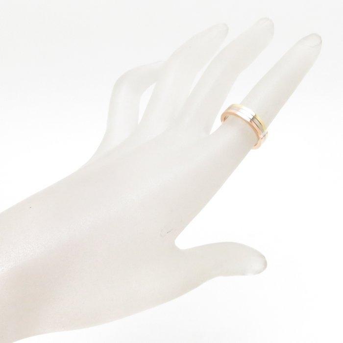 Cartier カルティエ トリニティ リング K18スリーカラーゴールド #50