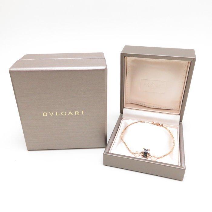 BVLGARI（ブルガリ） ビーゼロワン ブレスレット K18PGxブラック