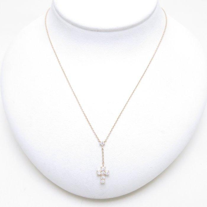 VENDOME AOYAMA（ヴァンドーム青山） クロスネックレス K18YG
