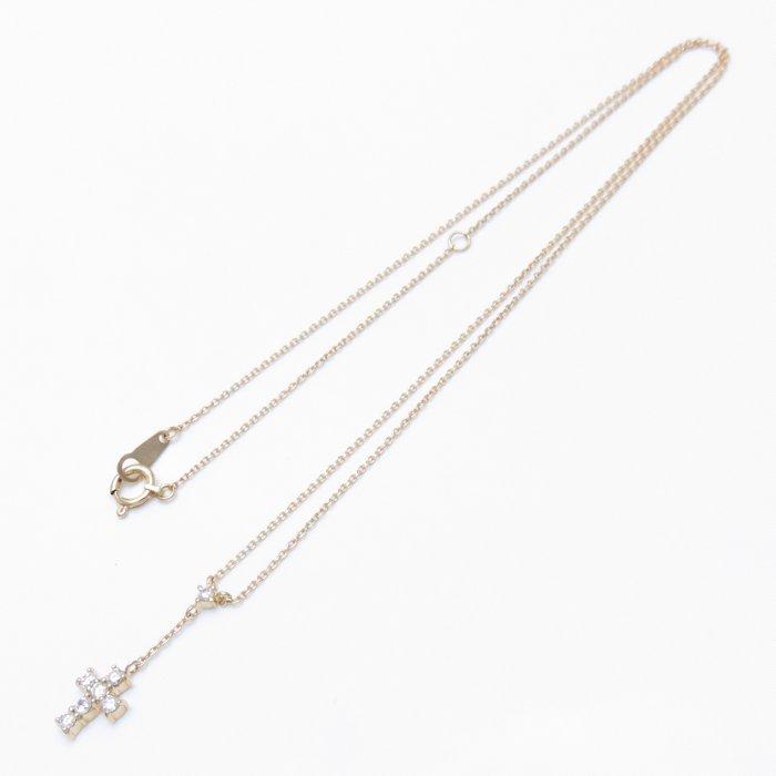 VENDOME AOYAMA（ヴァンドーム青山） クロスネックレス K18YG