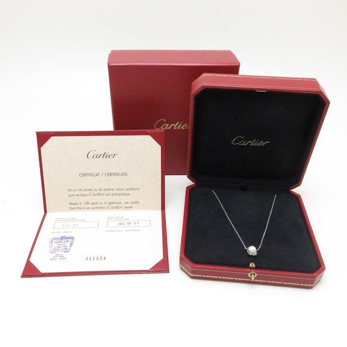 Cartier（カルティエ） Cドゥカルティエ パール ネックレス K18WG