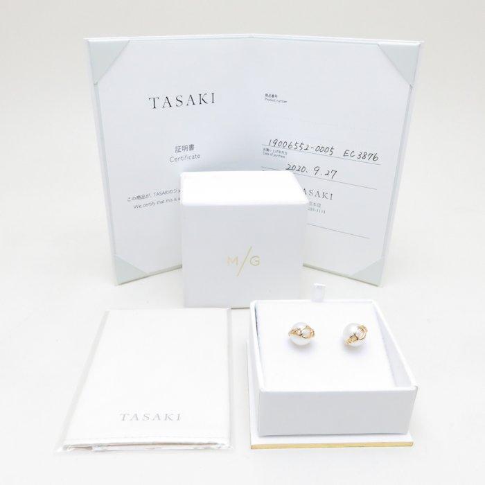 TASAKI（タサキ） 田崎真珠 ストレッチド EC-3876 パールピアス K18YG