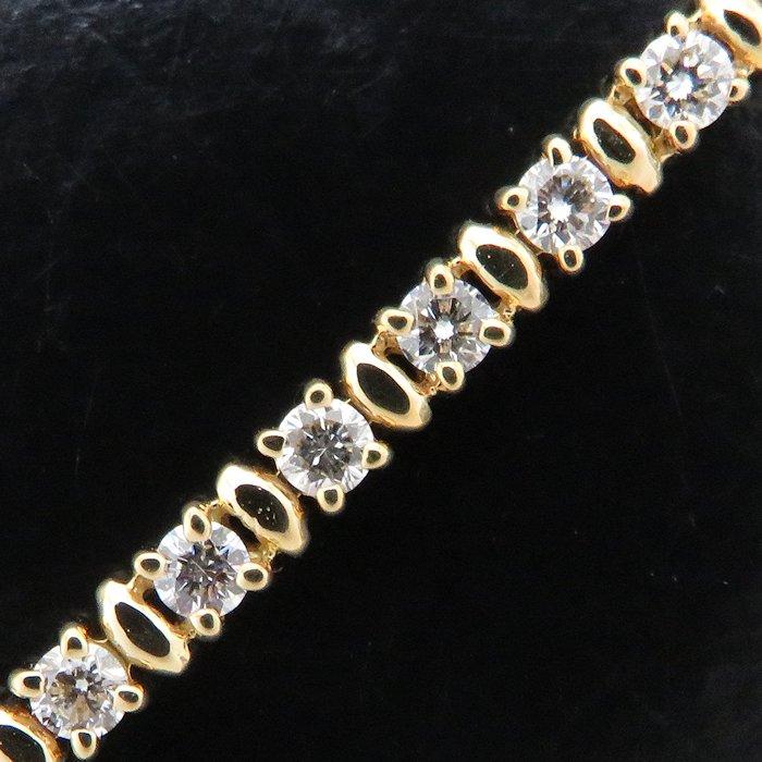 TASAKI（タサキ） 田崎真珠 ダイヤモンドブレスレット K18YG