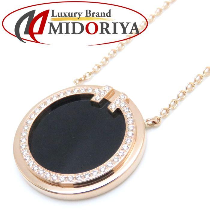 TIFFANY&Co. ティファニー T TWO サークル ネックレス オニキス  