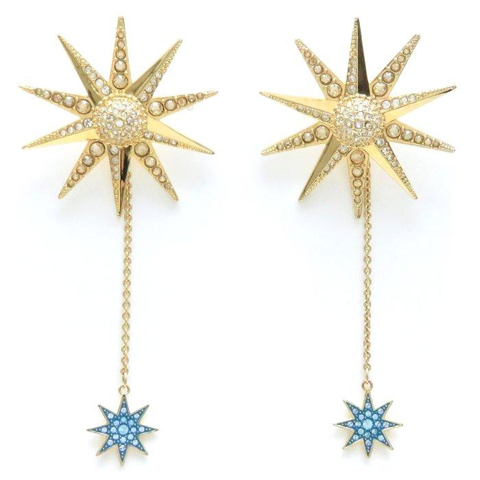 SWAROVSKI（スワロフスキー） ピアス スター 星モチーーフ 取り外し