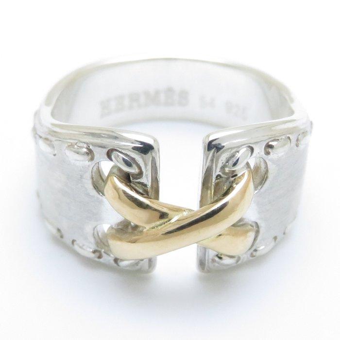 HERMES（エルメス） メキシコ リング SV925 #54 12号 シルバー 指輪