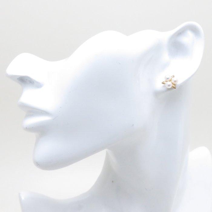 MIKIMOTO（ミキモト） ピアス ベビーパール K18YG イエローゴールド