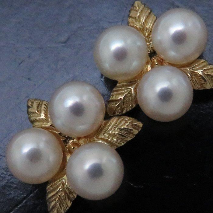 MIKIMOTO（ミキモト） ピアス ベビーパール K18YG イエローゴールド