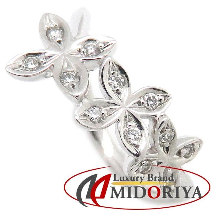 ミキモト Mikimoto リング フラワーモチーフ ダイヤモンド0 07ct K18wg 8号 ホワイトゴールド 花 指輪 中古 株式会社midoriya 通販 Yahoo ショッピング