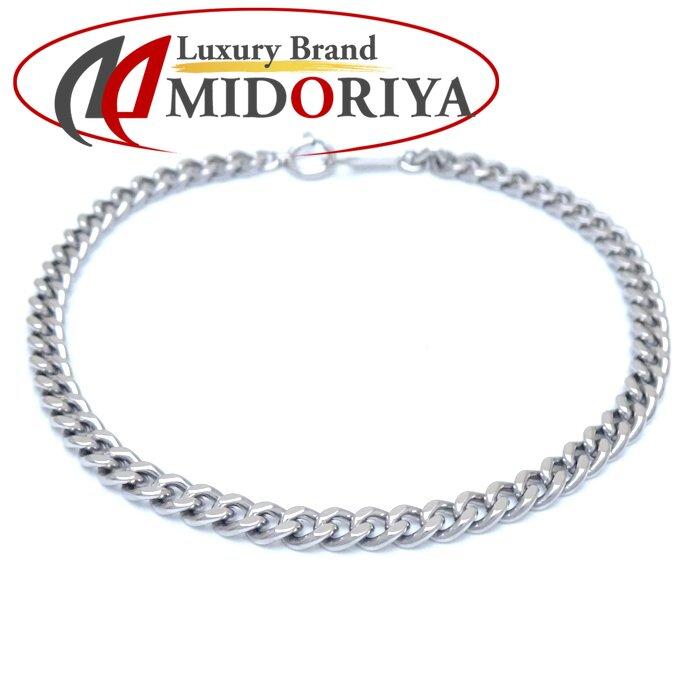 喜平ブレスレット Pt850プラチナ 2面 シングル 18cm 10.1g/129027  